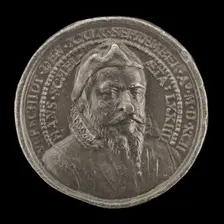 Hans Schel, 1518-1592, Patrician of Nuremberg [obverse], 1592. Creator: Matthäus Carl