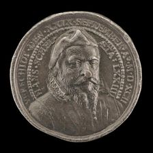 Hans Schel, 1518-1592, Patrician of Nuremberg [obverse], 1592. Creator: Matthäus Carl