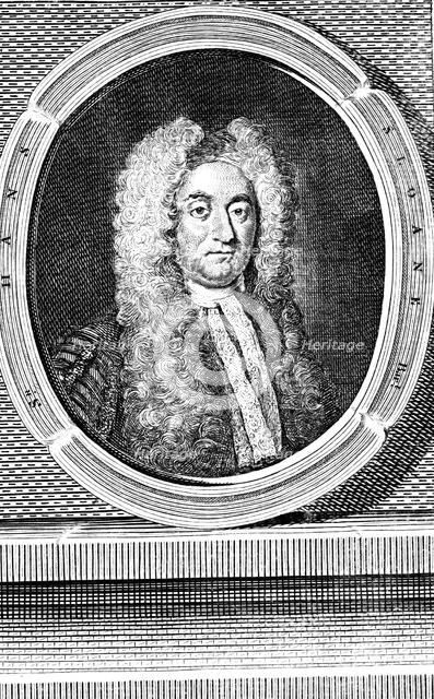 Hans Sloane, English physician and naturalist, 1753. Artist: Unknown