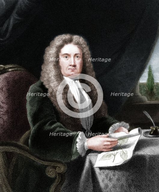 Hans Sloane, English physician and naturalist. Artist: Unknown.