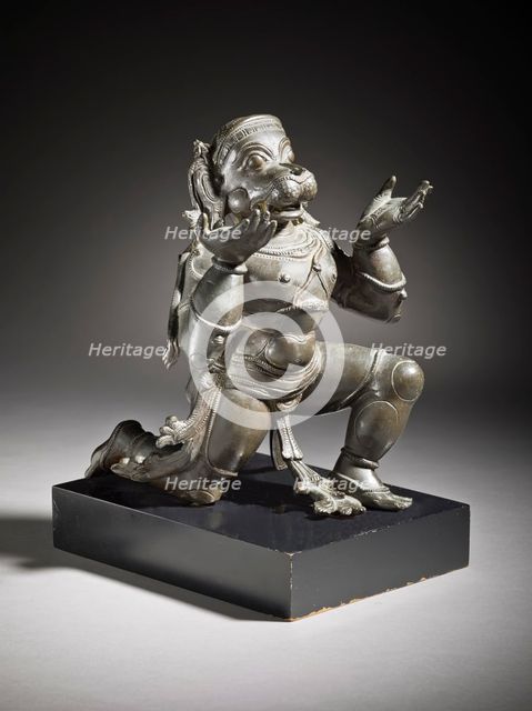 Hanuman, The Divine Monkey, c.1600. Creator: Unknown.