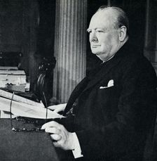 Happiest announcement for five years. The Prime Minister broadcasts the glad news. V.E. Day was her