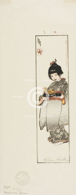 Happiness Flower, 1907. Creator: Helen Hyde.