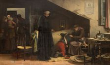 Happiness is always incomplete!, 1892. Creator: Luis García Sampedro