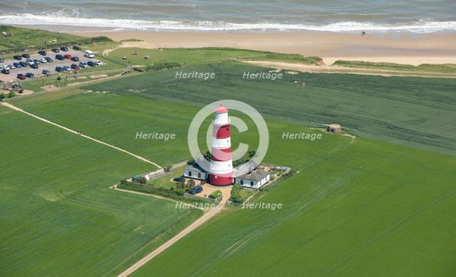 Happisburgh Lighthouse, Norfolk, 2021. Creator: Damian Grady.