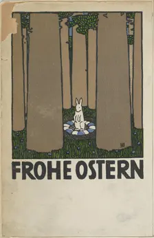 Happy Easter (Frohe Ostern), 1908. Creator: Urban Janke