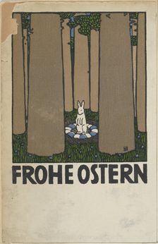 Happy Easter (Frohe Ostern), 1908. Creator: Urban Janke