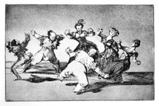Happy fantasy 1819-1823. Artist: Francisco Goya
