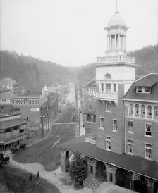 Happy Hollow from Central Avenue, Hot Springs, Ark., c1906. Creator: Unknown