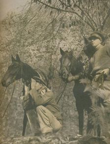 Happy with Mounts Again 1943-44