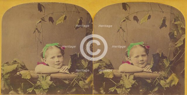 Happy Thoughts., 1871. Creator: F. G. Weller.