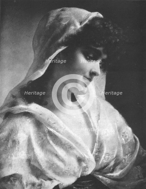 "Happy Thoughts" after J Lieck, photographer,1891', 1891. Creator: J Lieck.