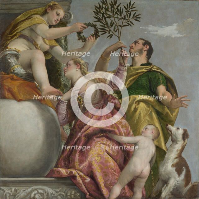 Happy Union (from: Four Allegories of Love), ca. 1575. Artist: Veronese, Paolo (1528-1588)