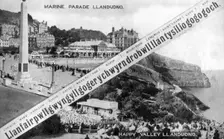 Happy Valley and Marine Parade, Llandudno, 20th century. Artist: E Dennis