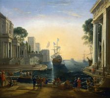 Harbour after Claude Lorraine, c1820. Artist: Clause Lorraine