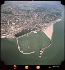 Harbour and town, Ramsgate, Kent, 1969. Creator: Aerofilms