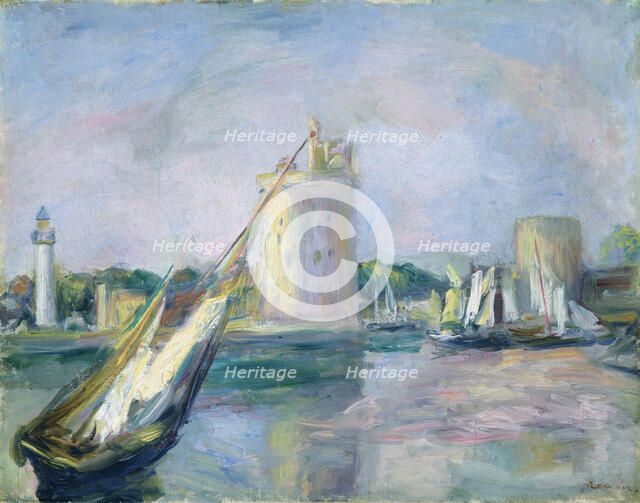 Harbour entrance of La Rochelle, 1896. Creator: Renoir, Pierre Auguste (1841-1919).