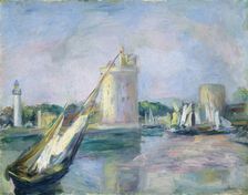 Harbour entrance of La Rochelle, 1896. Creator: Renoir, Pierre Auguste (1841-1919)
