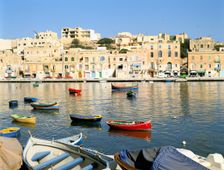 Harbour, Marsascala, Malta. Creator: Peter Thompson