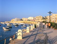 Harbour, Marsascala, Malta. Creator: Peter Thompson