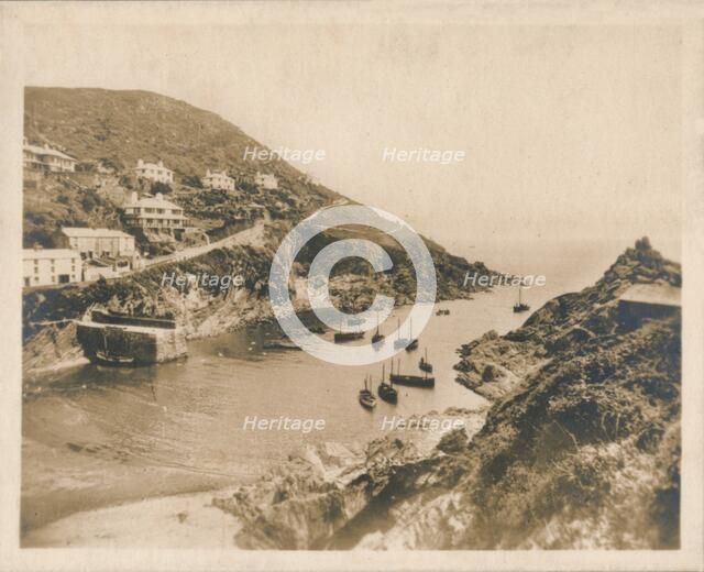 'Harbour Mouth - Polperro', 1927. Artist: Unknown.