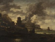 Harbour Scene. Creator: School of Salvator Rosa