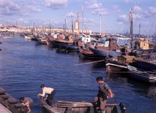 Harbour, Setúbal, Lisbon, Portugal, c1955. Creator: Arthur Charles Kirby Ware