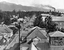 Harbour Street (east), Kingston, Jamaica, c1905.Artist: Adolphe Duperly & Son