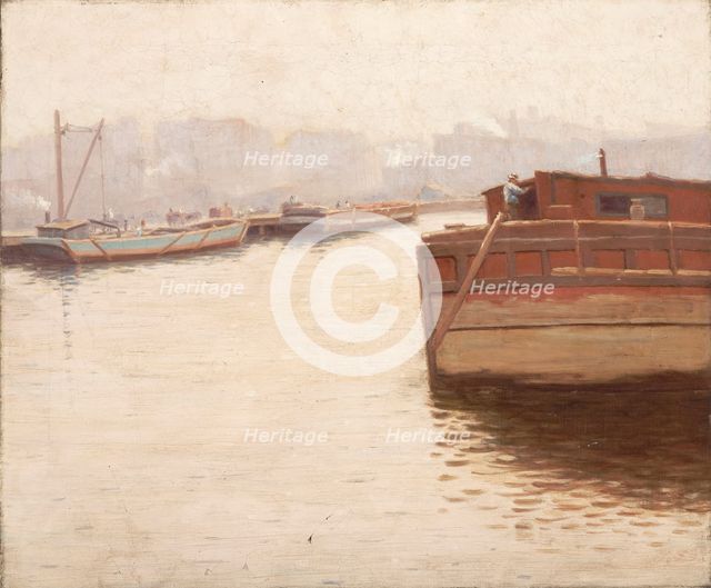 Harbor, date unknown, c1875-1935. Creator: William Forsyth.