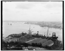 Harbor from Cabanas, Havana, Cuba, c1900. Creator: Unknown
