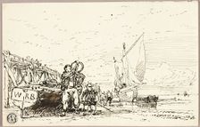 Harbor Scene, n.d. Creator: William Roxby Beverley