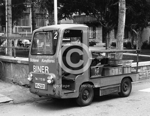 Harbilt 760 electric van. Creator: Unknown.