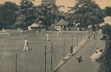 Hard Tennis Courts, Upper Gardens 1929
