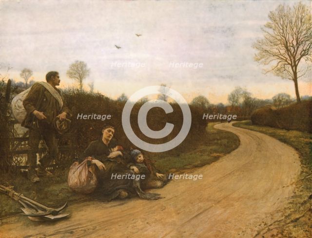 'Hard Times', 1885, (c1930).  Creator: Hubert von Herkomer.