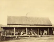 Hard Labor Convicts at Work in the Shop, 1891. Creator: Aleksei Kuznetsov
