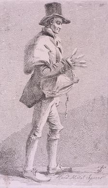 Hard Metal Spoons Cries of London, 1819. Artist: John Thomas Smith