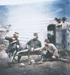 Hardships in the Camp, 1855. Creator: Roger Fenton