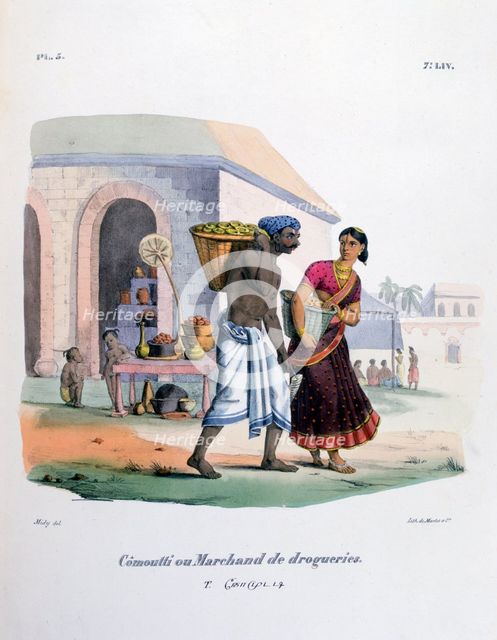 'Hardware Merchant', 1828. Artist: Marlet et Cie