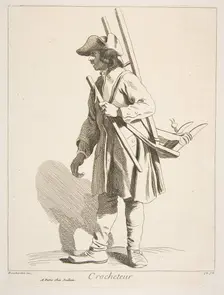 Hardware Peddler, 1746. Creator: Caylus, Anne-Claude-Philippe de
