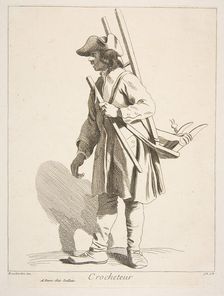 Hardware Peddler, 1746. Creator: Caylus, Anne-Claude-Philippe de