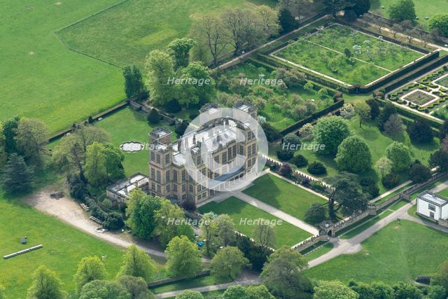 Hardwick Hall, a late 16th century country house, Derbyshire, 2025. Creator: Robyn Andrews.