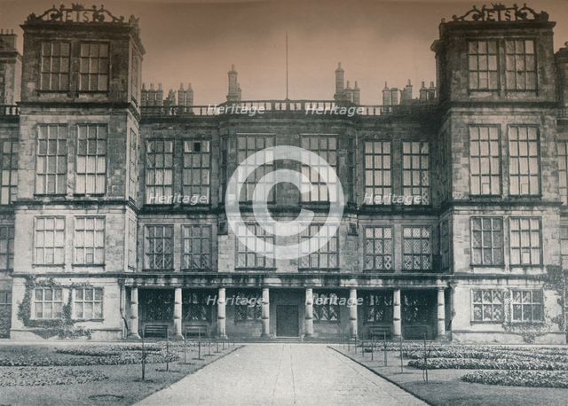 'Hardwick Hall, A Seat of His Grace The Duke of Devonshire', c1907. Artist: Leonard Willoughby.