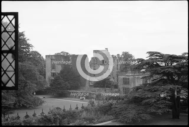 Hardwick Old Hall, Ault Hucknall, Derbyshire, c1955-1980. Creator: Ursula Clark.