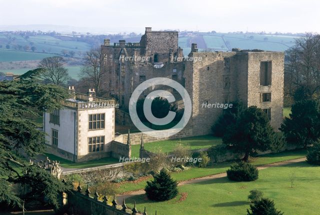 Hardwick Old Hall, Derbyshire, 1997. Artist: Unknown