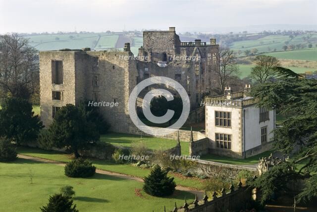 Hardwick Old Hall, Derbyshire, c2000s(?). Artist: Unknown.