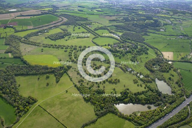 Hardwick Park, landscape park to Hardwick Hall, Derbyshire and Nottinghamshire, 2025. Creator: Robyn Andrews.