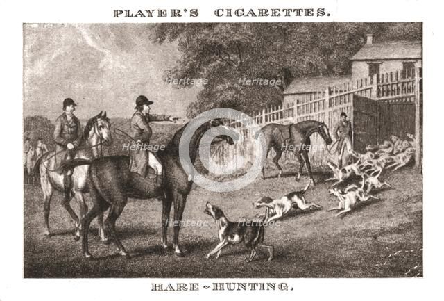 'Hare-Hunting', (1924). Creator: Unknown.