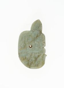 Hare Pendant, Shang dynasty (c.1600-1046 BC), 12th/11th century B.C. Creator: Unknown