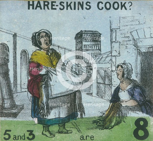 'Hare-skins Cook?', Cries of London, c1840. Artist: TH Jones