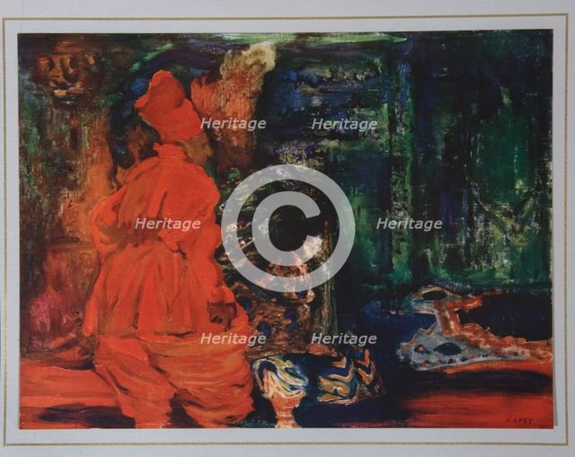 Harem's Secret. (Ballet Scheharazade by N. Rimsky-Korsakov), c. 1910. Artist: Bakst, Léon (1866-1924)